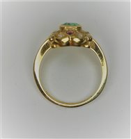 Anello Guerretta Gioielli Donna ANELLO STILE ANTICO in Oro giallo Smeraldo GUERR139 - GUERR139